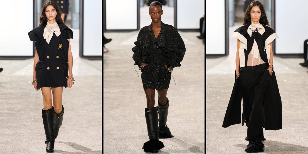 sacai looks spring 2025